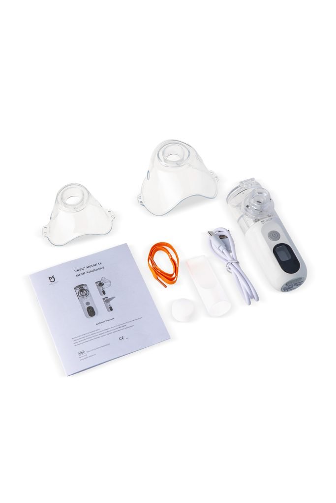 UKER® Mesh Nebulizer – Sessiz, Taşınabilir ve Hijyenik Kullanım