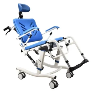 Poylin P620 Tilt Özellikli Baş Destekli Alüminyum Banyo Tuvalet Sandalyesi