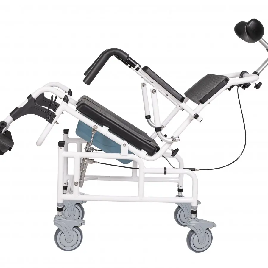 Golfi G541 Alüminyum Tilt Klozetli Banyo Sandalyesi - Görsel 4