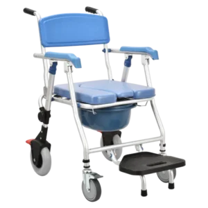 Respirox RLTS-02 Banyo Özellikli İthal Seyyar Tuvalet - Banyo Tuvalet Tekerlekli Sandalye