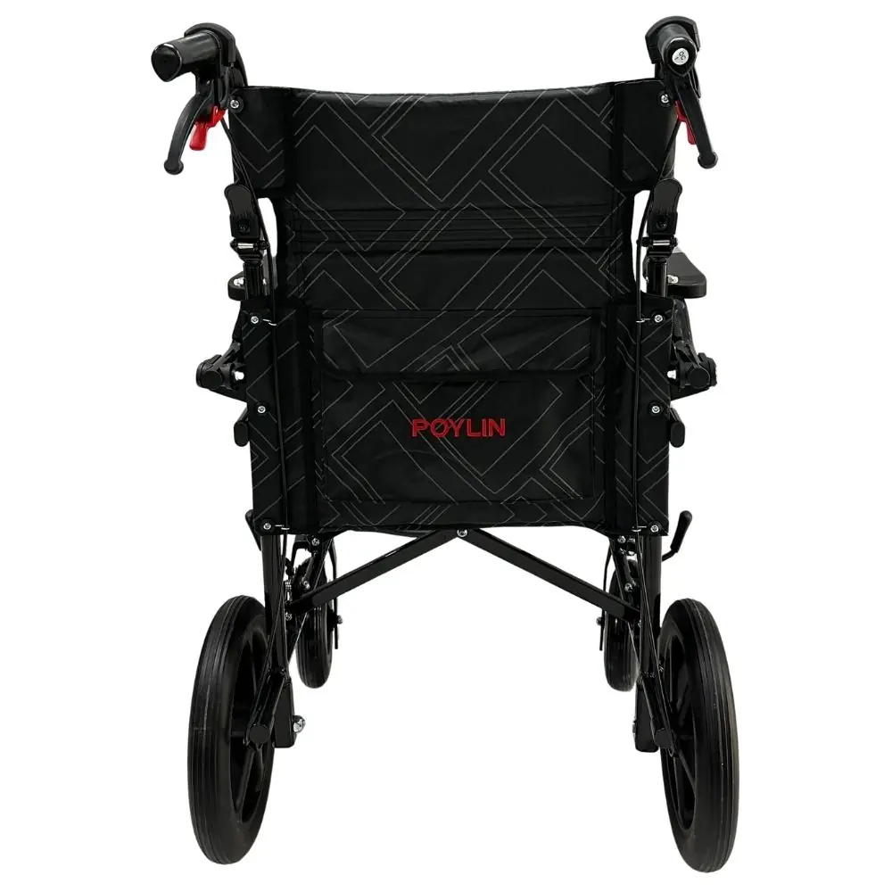 Poylin P806K Refakatçi Tekerlekli Sandalyesi - Görsel 4