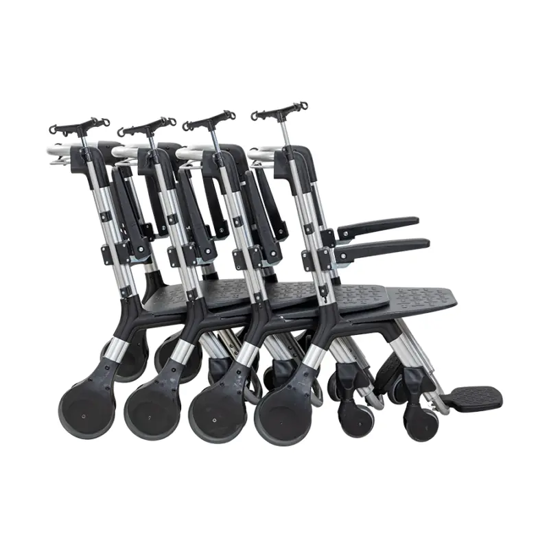 Golfi G507 Alüminyum Hastane Tipi Transfer Tekerlekli Sandalye - Görsel 4