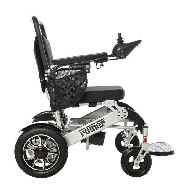 Römer R110 Geniş Beden Lityum Pilli Hafif Akülü Tekerlekli Sandalye - Görsel 4