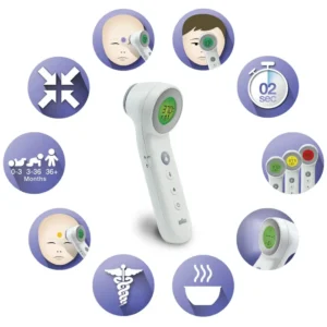 BRAUN BNT 400 ALINDAN ATEŞ ÖLÇER