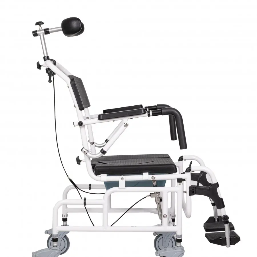 Golfi G541 Alüminyum Tilt Klozetli Banyo Sandalyesi - Görsel 6