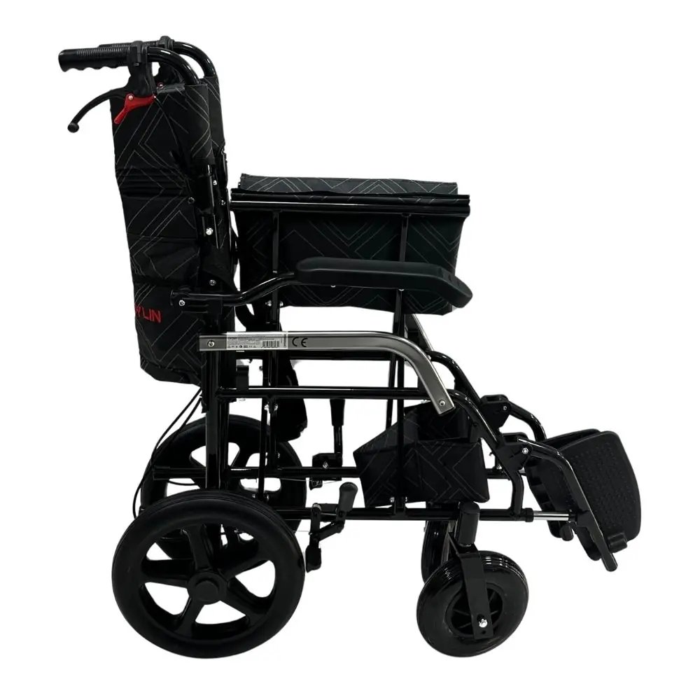 Poylin P806K Refakatçi Tekerlekli Sandalyesi - Görsel 2