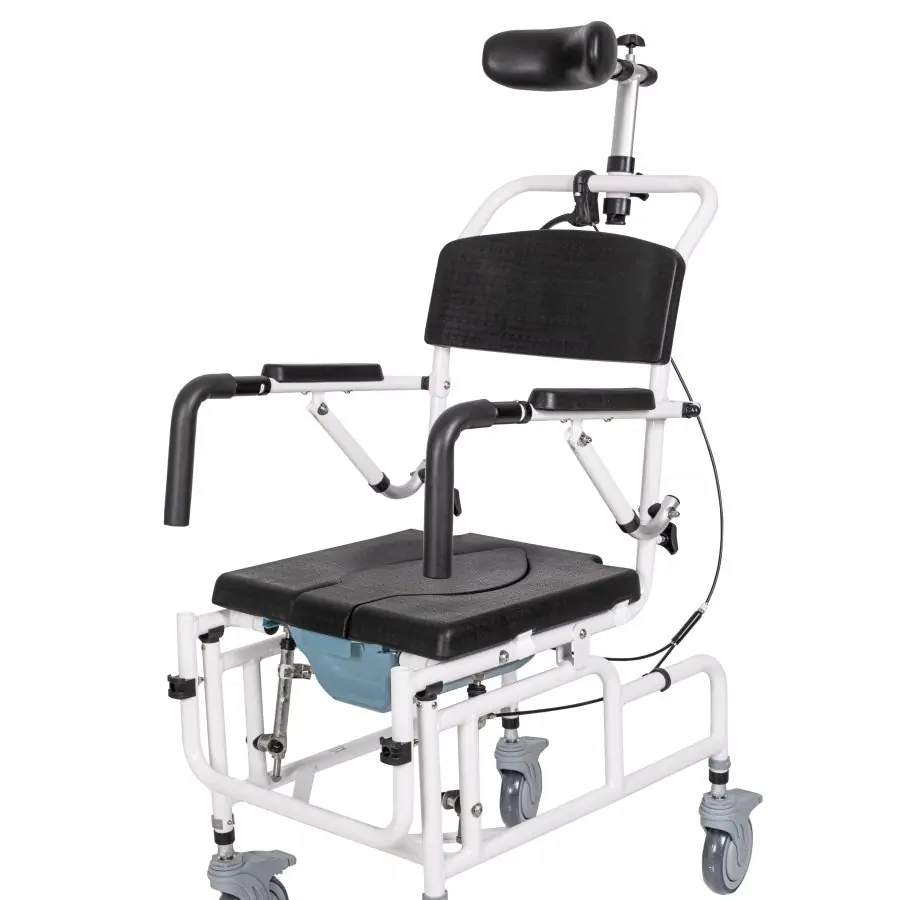 Golfi G541 Alüminyum Tilt Klozetli Banyo Sandalyesi - Görsel 3