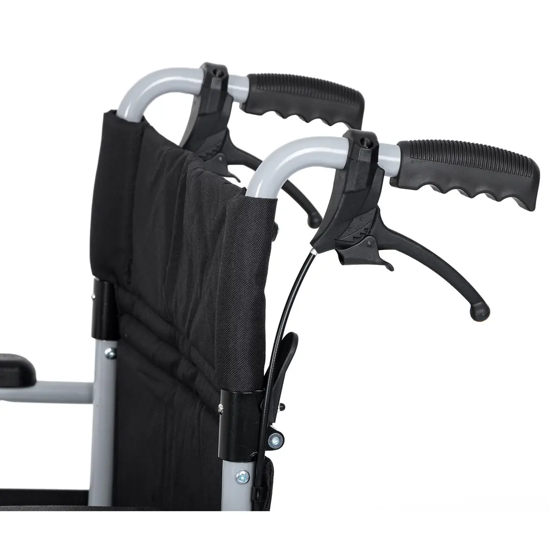 Comfort Plus DM-337 45cm Refakatçi Alüminyum Özellikli Transfer Tekerlekli Sandalye - Görsel 6