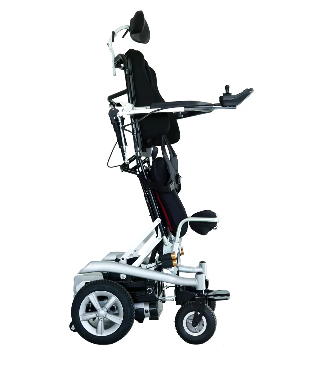 Scuba S300 Ayağa Kaldıran Akülü Tekerlekli Sandalye - Görsel 3