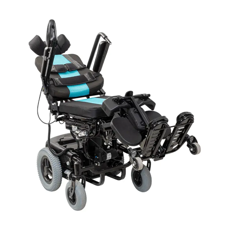 Scuba S301 Ayağa Kaldıran Akülü Tekerlekli Sandalye - Görsel 4